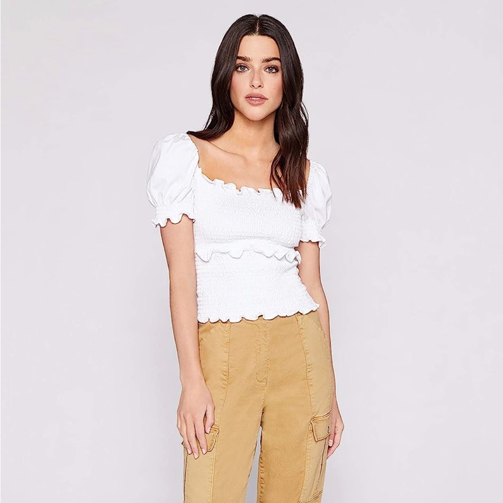 Cinq à Sept | Woman’s Lille Top | X-Large | Ivory 🤍